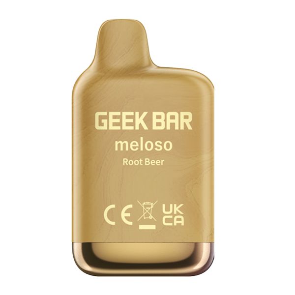 Geek Bar Meloso Mini 1500 Root Beer Disposable Vape - Black Coral